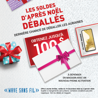 LES SOLDES D&rsquo;APRÈS NOËL DÉBALLÉS icon