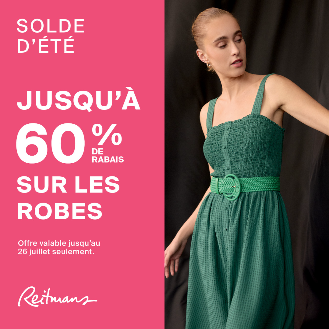 Reitmans – Jusqu’à 60 % de rabais sur les robes d’été icon