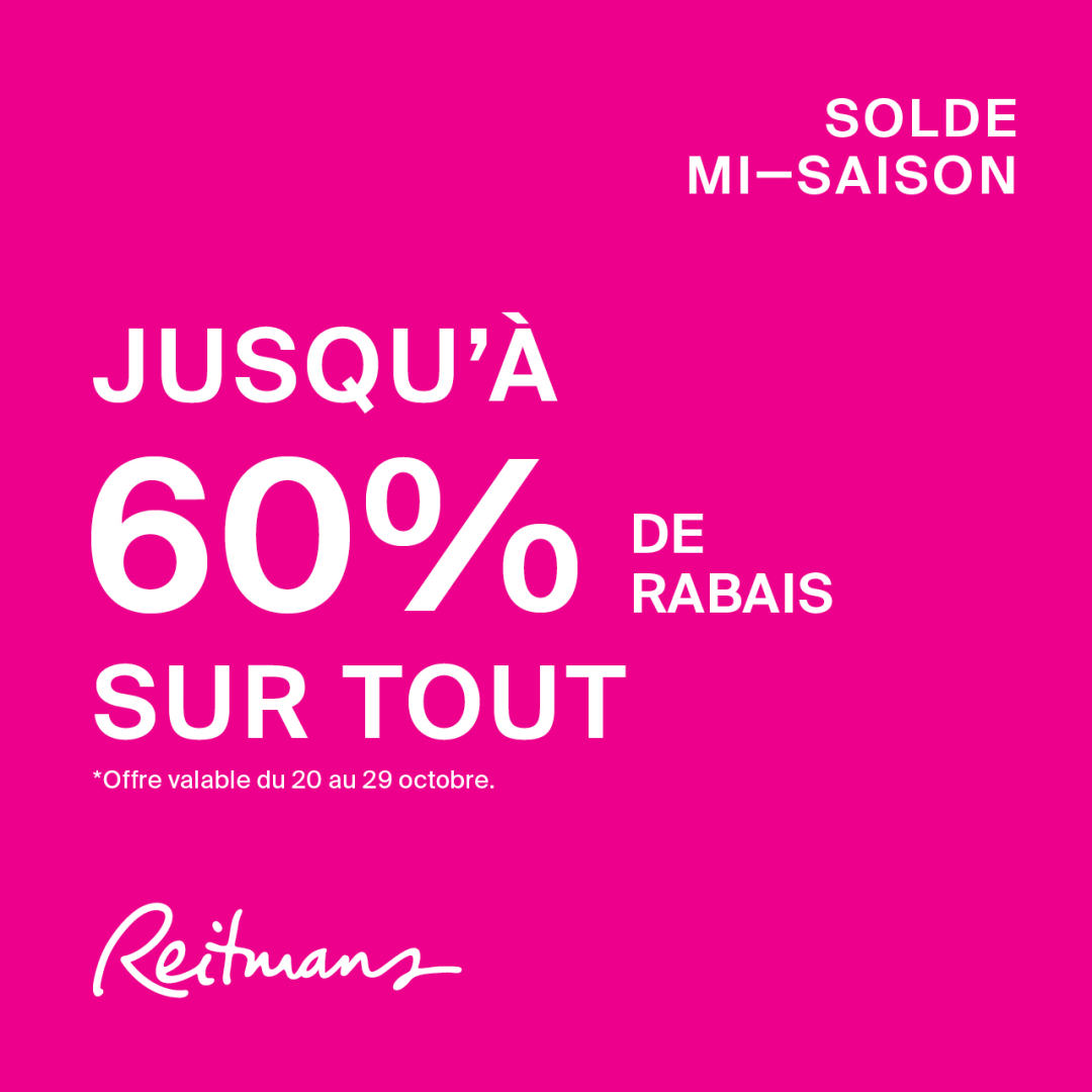 Reitmans – Jusqu’à 60% de rabais SUR TOUT icon