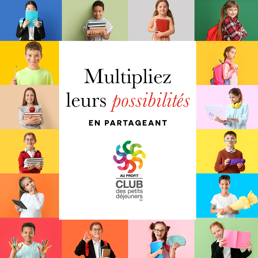 Multipliez leurs possibilités en partageant
