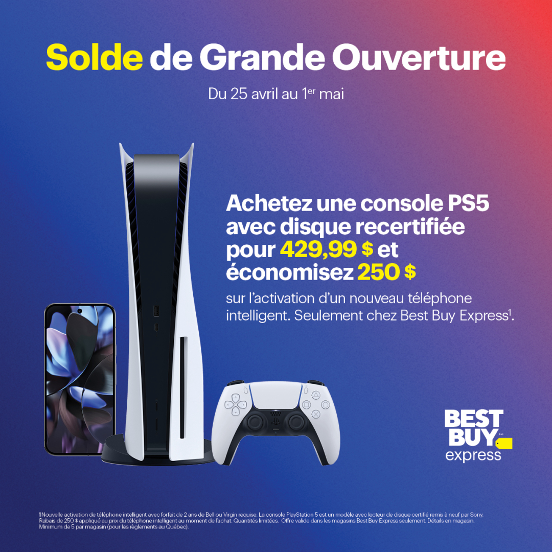 SOLDE DE GRANDE OUVERTURE DE BEST BUY EXPRESS EN COURS! icon
